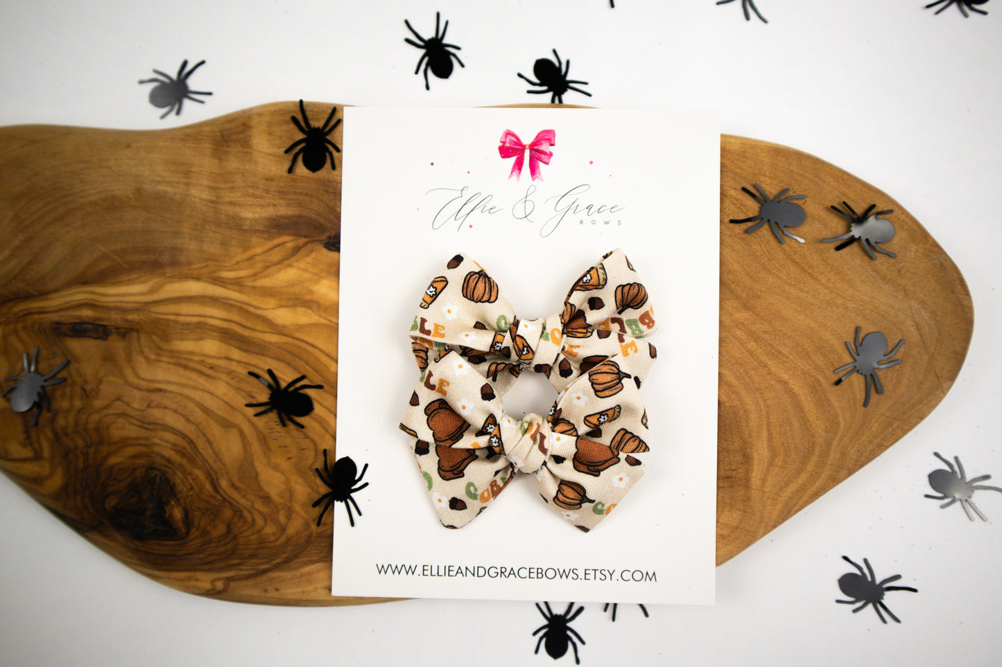 Turkey Hair Bow - Thanksgiving Bows - Fall Baby Bows