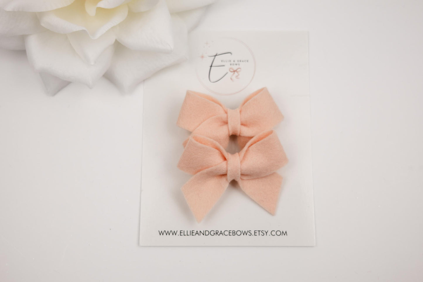 Spring Baby Bow Headband - Easter Hair Clips for Girls