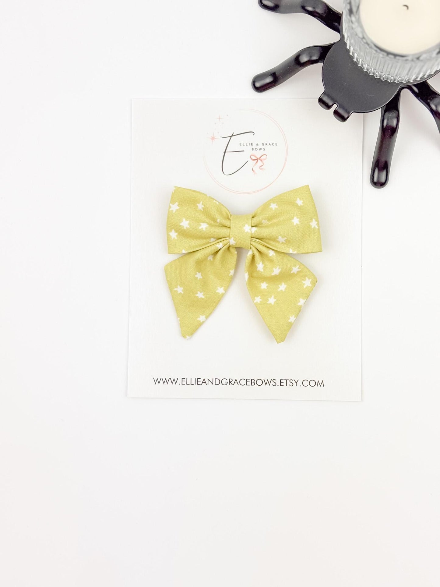Spooky Cotton Hair Bows for Babies, Toddlers & Girls