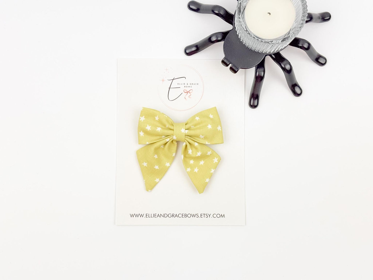 Spooky Halloween Cotton Pigtail Bow Set for Toddlers & Girls - Festive Hair Accessories