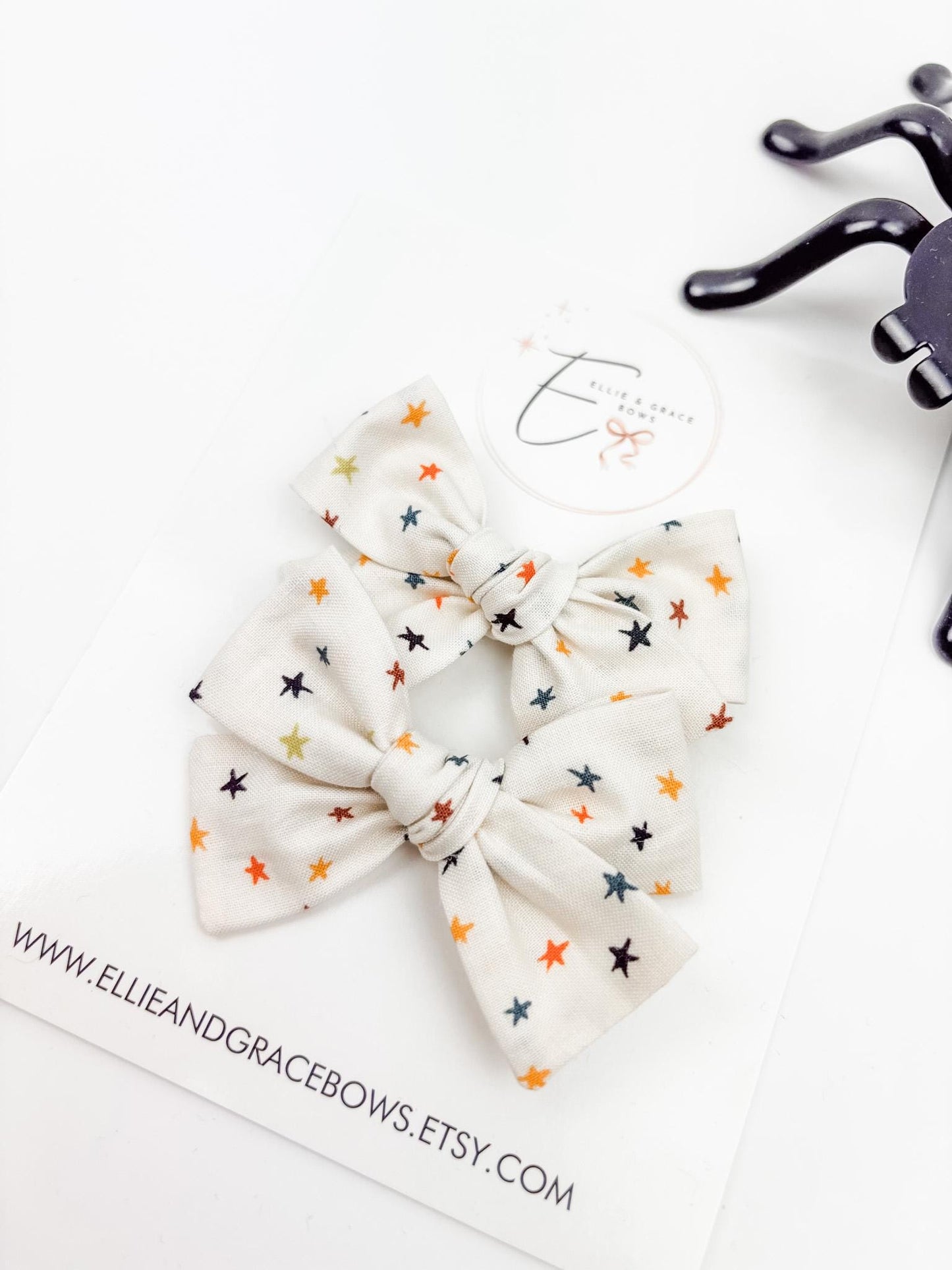 Star Print Hair Bows | Baby, Toddler & Girls Hair Accessories