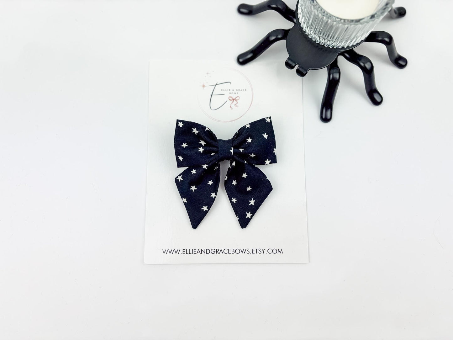 Girls Halloween Hair Accessory – Nylon Band or Alligator Clip