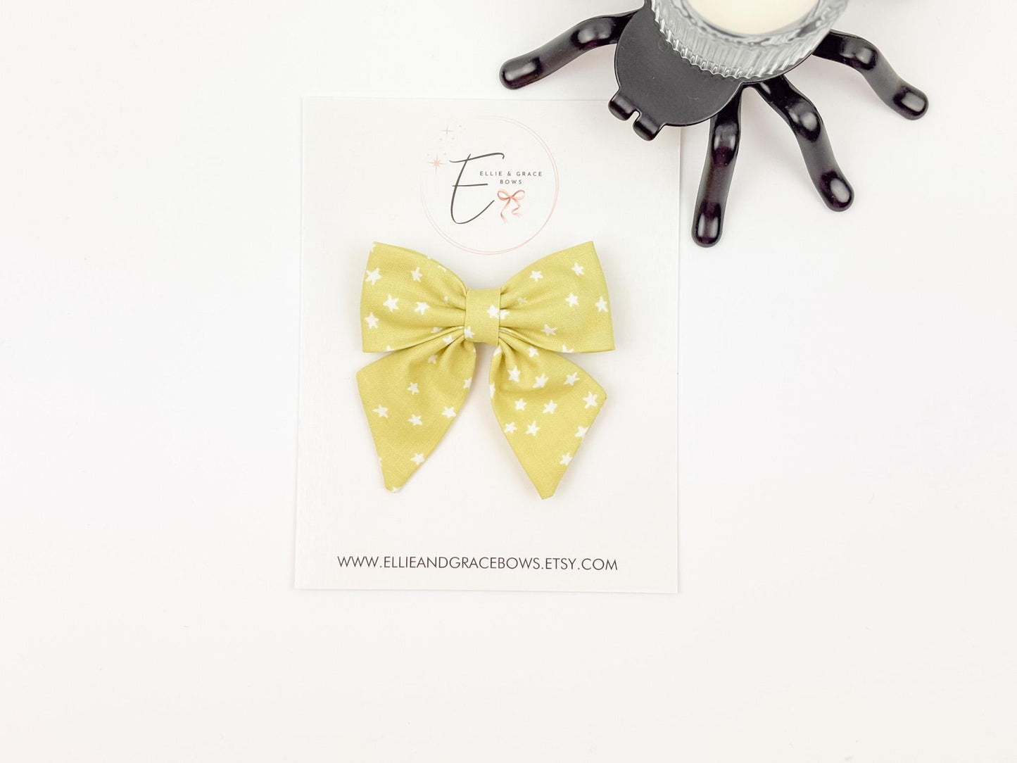 Spooky Cotton Hair Bows for Babies, Toddlers & Girls