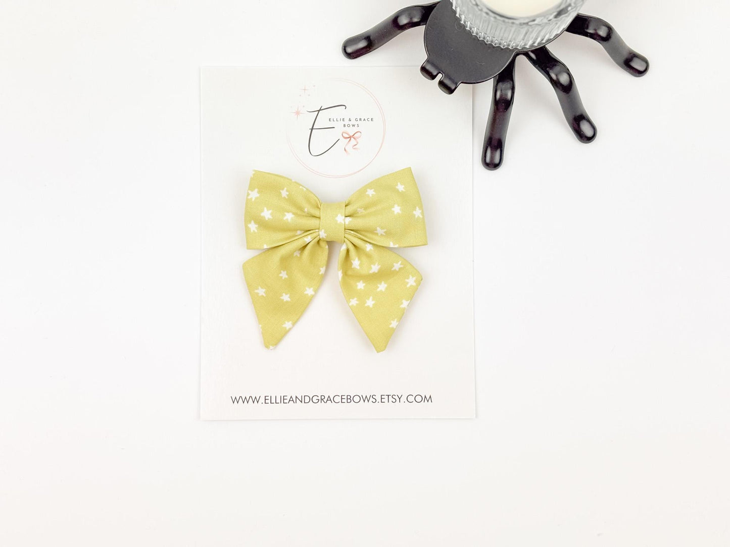 Spooky Cotton Hair Bows for Babies, Toddlers & Girls