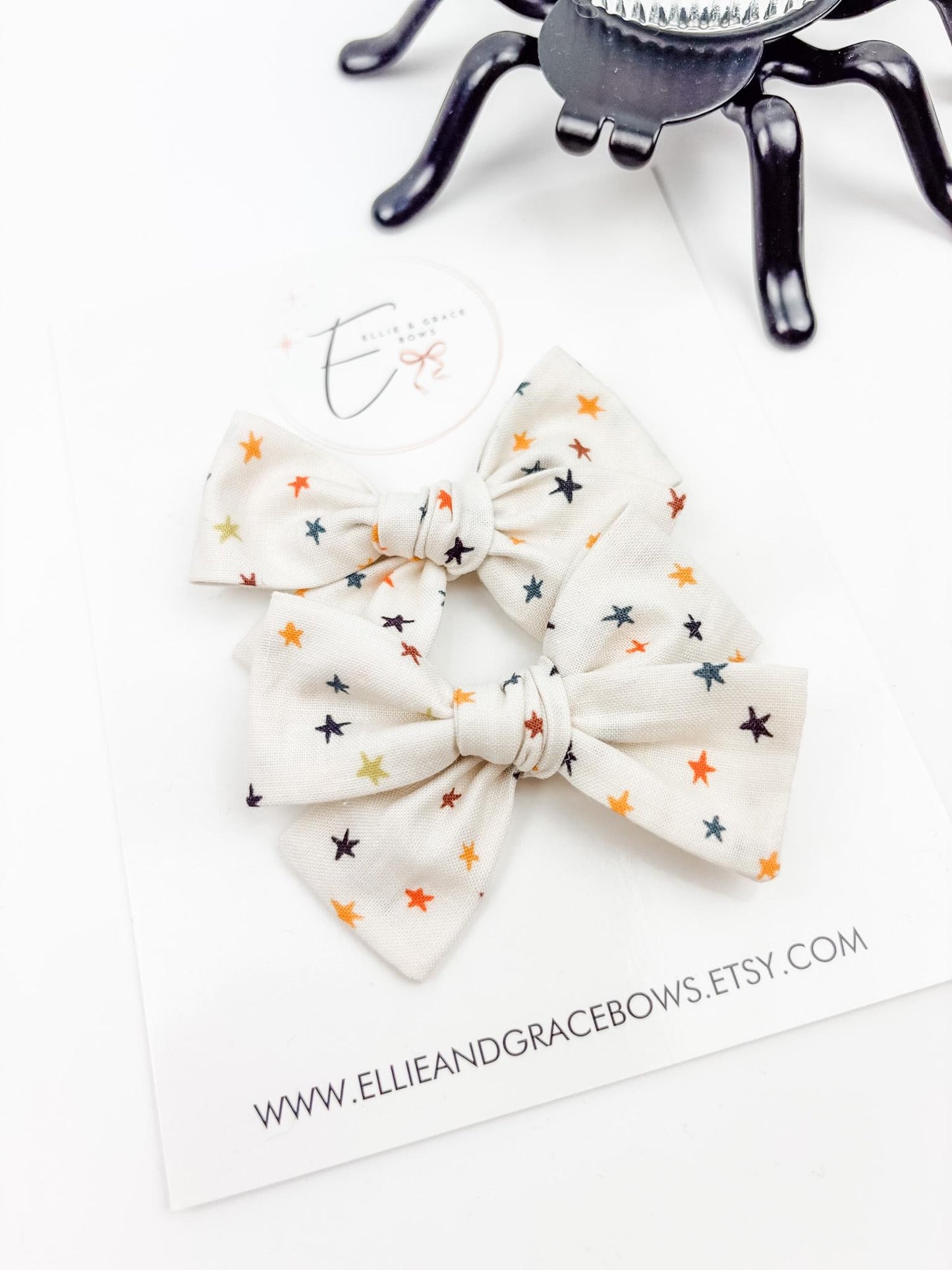 Star Print Hair Bows | Baby, Toddler & Girls Hair Accessories
