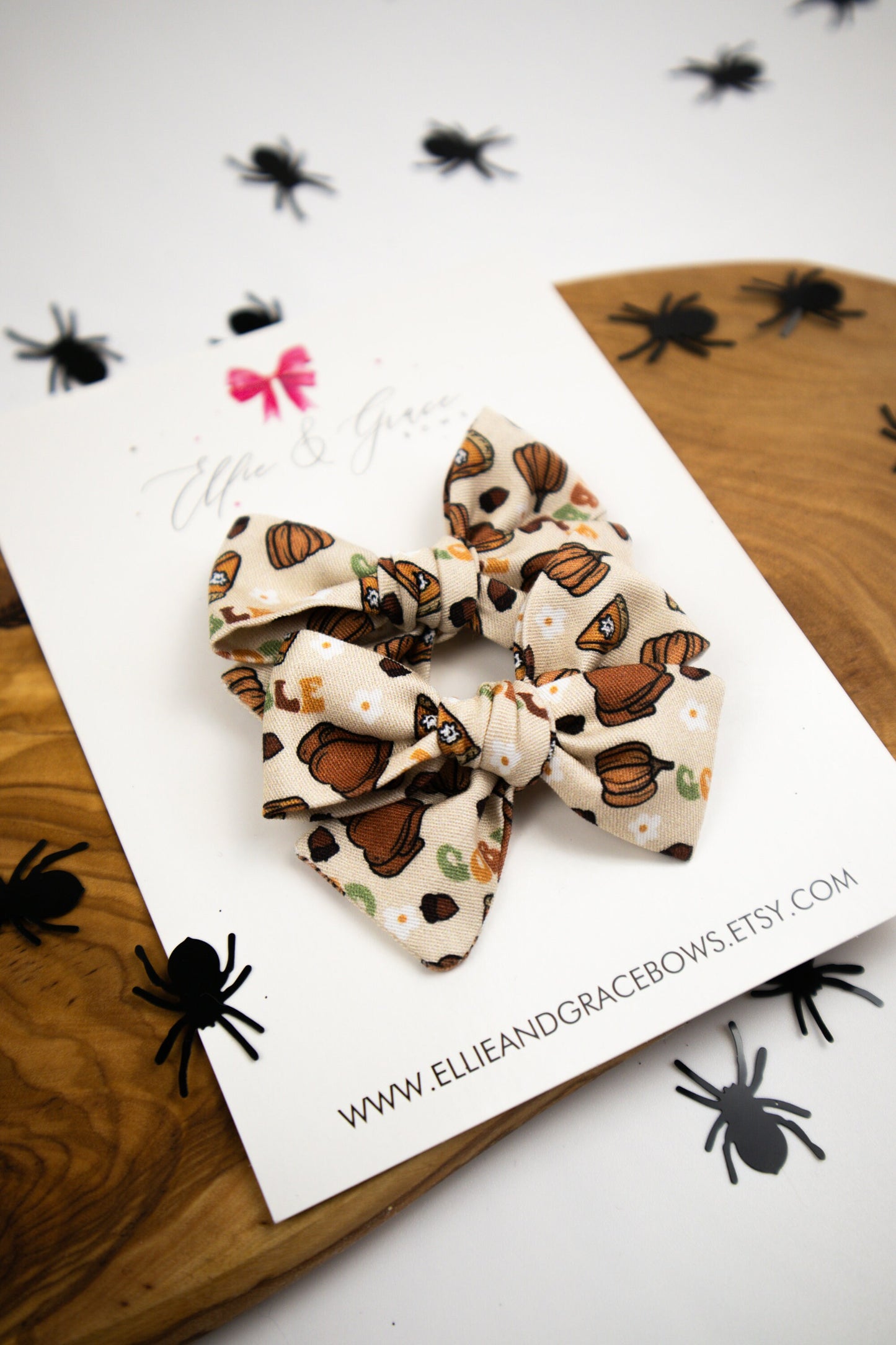Turkey Hair Bow - Thanksgiving Bows - Fall Baby Bows