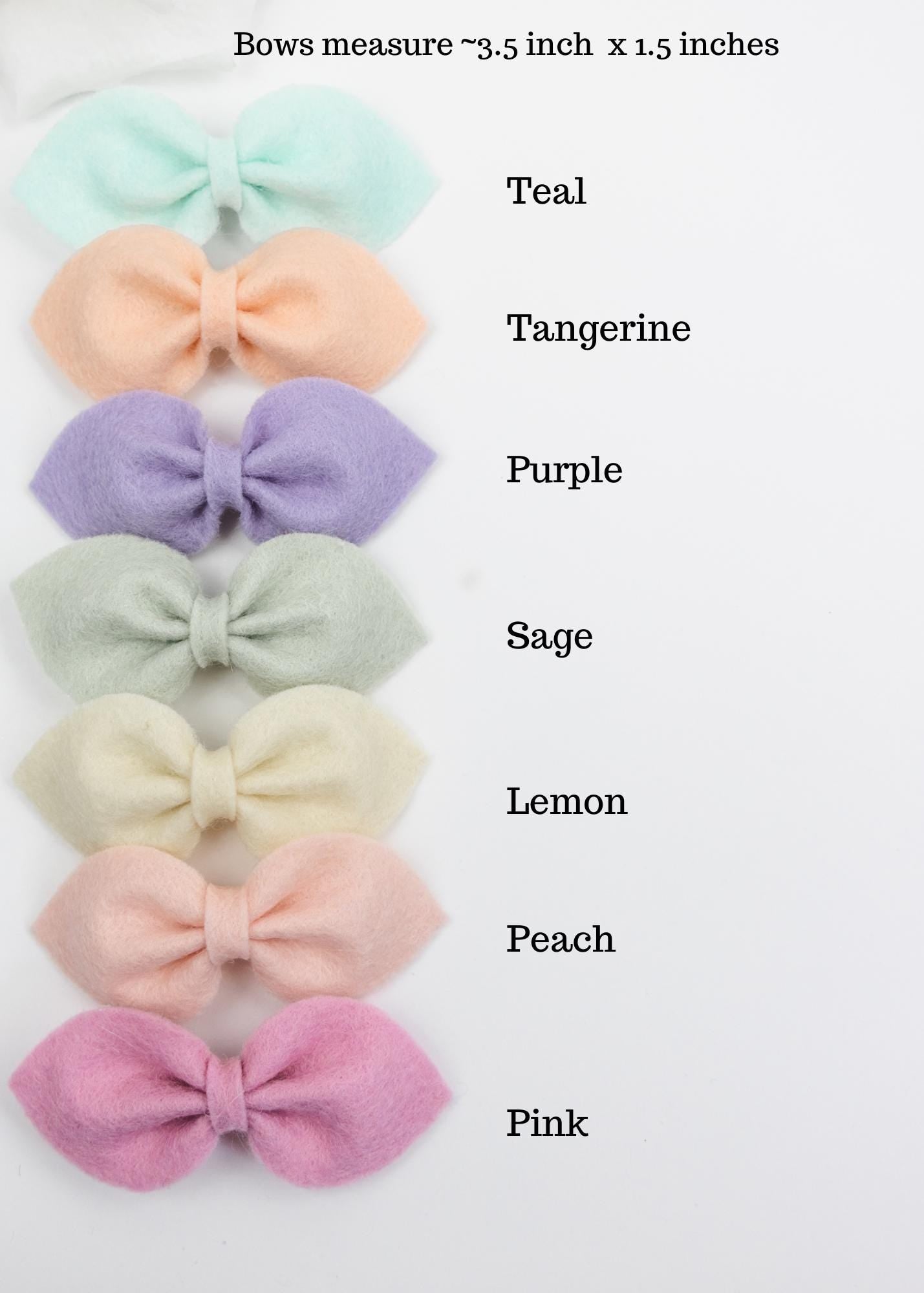 3 Inch Baby Bow Headband - Spring Baby Bows - Toddler Girl Hair Clips