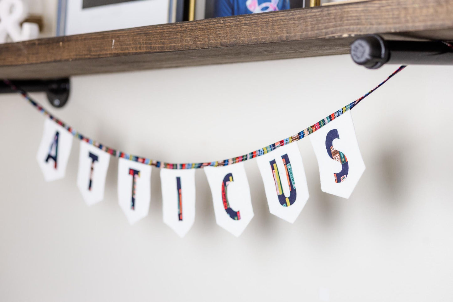 Custom Name Book Banner