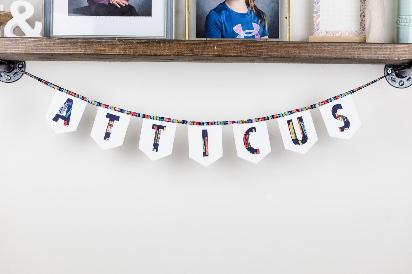 Custom Name Book Banner
