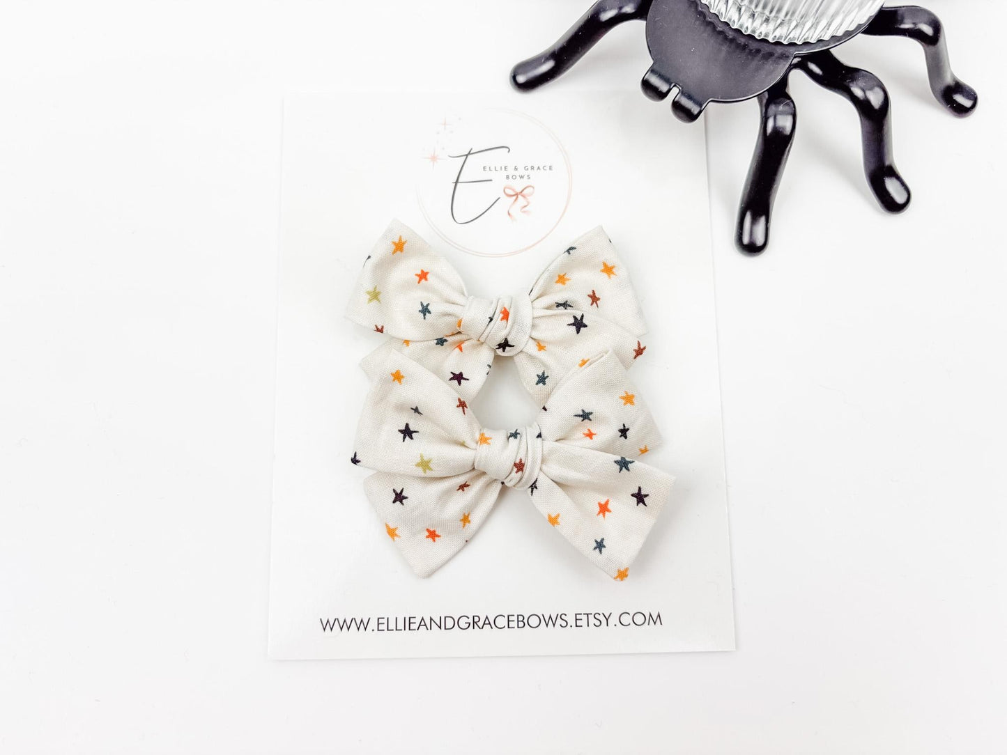 Star Print Hair Bows | Baby, Toddler & Girls Hair Accessories