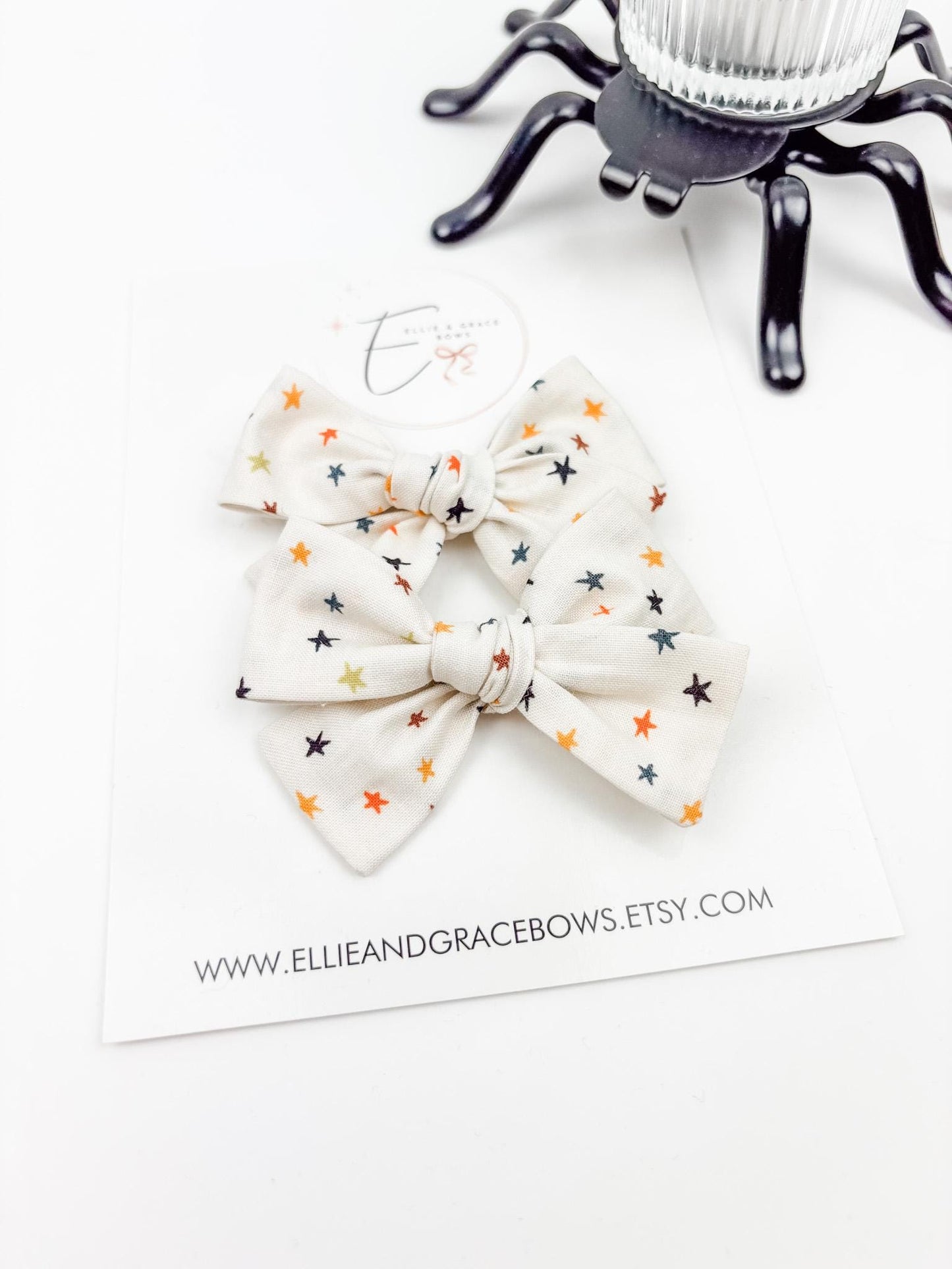 Star Print Hair Bows | Baby, Toddler & Girls Hair Accessories