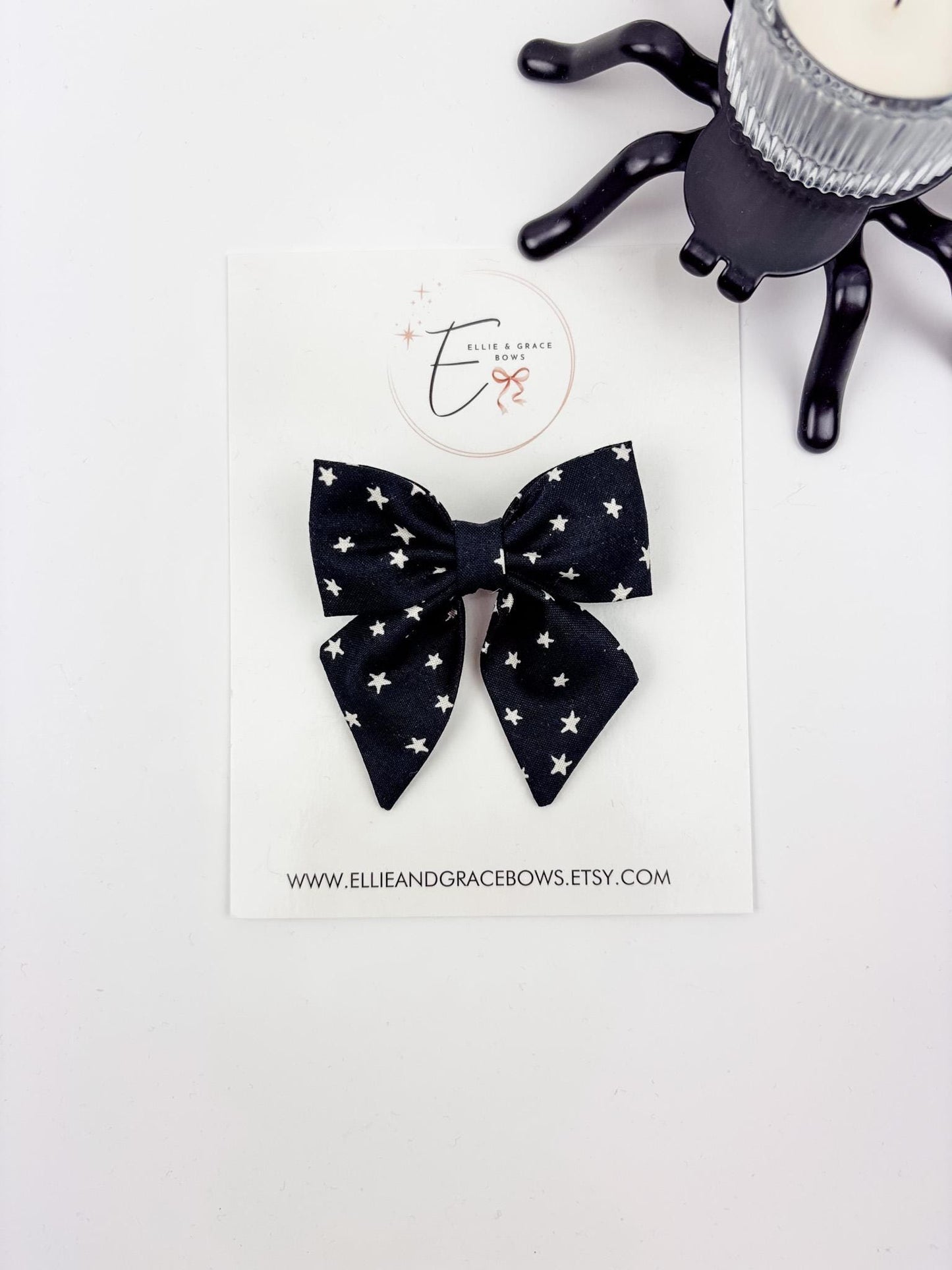 Girls Halloween Hair Accessory – Nylon Band or Alligator Clip