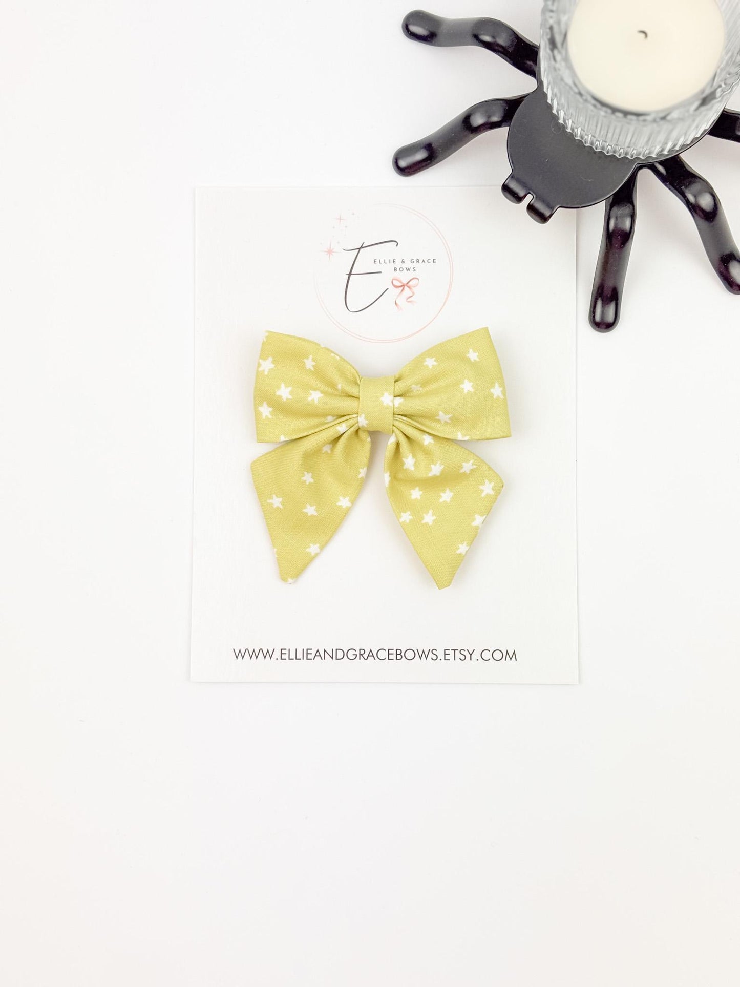 Spooky Cotton Hair Bows for Babies, Toddlers & Girls