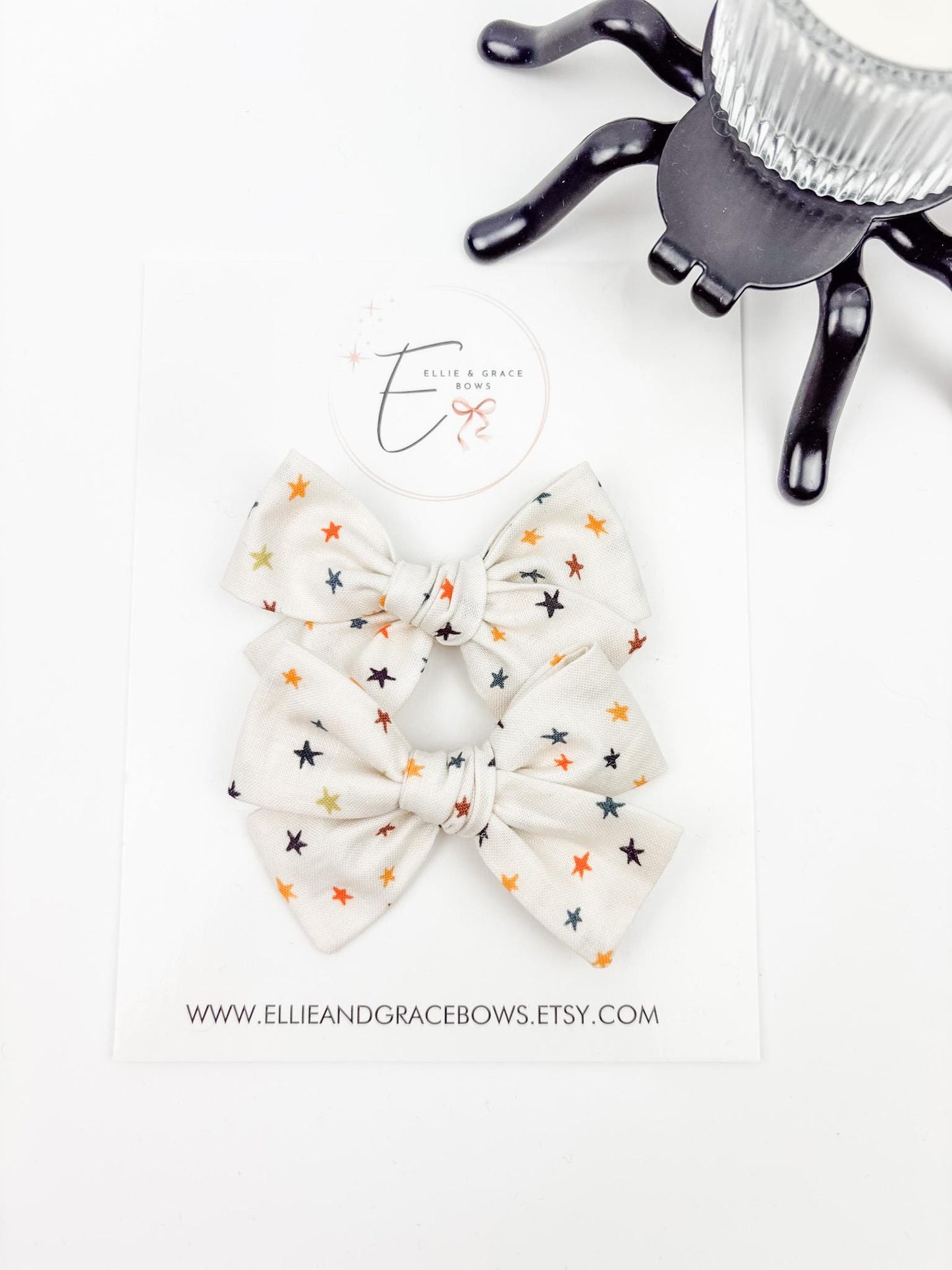 Star Print Hair Bows | Baby, Toddler & Girls Hair Accessories