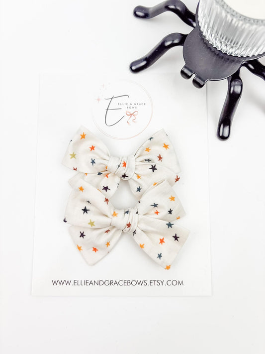 Star Print Hair Bows | Baby, Toddler & Girls Hair Accessories